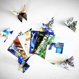 Pochette d'origami papillon à collectionner, par cssJPG Jenfi